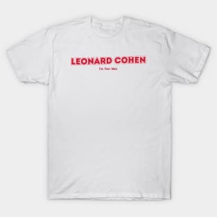 Leonard Cohen - I'm Your Man T-Shirt